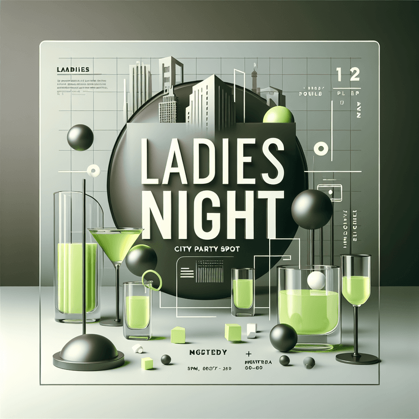 Ladies Night at [object Object] event poster