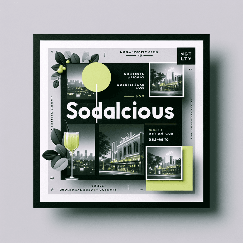 Sodalicious at [object Object] event poster