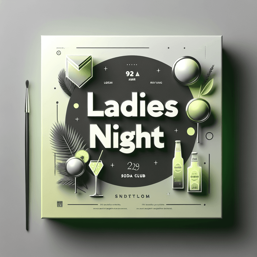 Ladies Night at [object Object] event poster