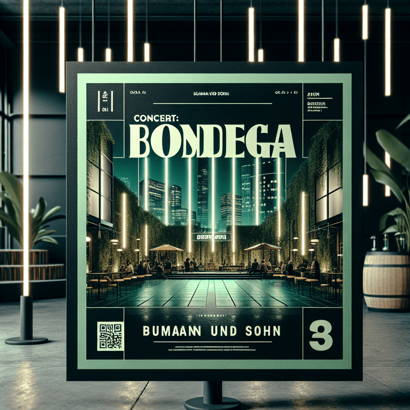 concert: BODEGA at [object Object] event poster