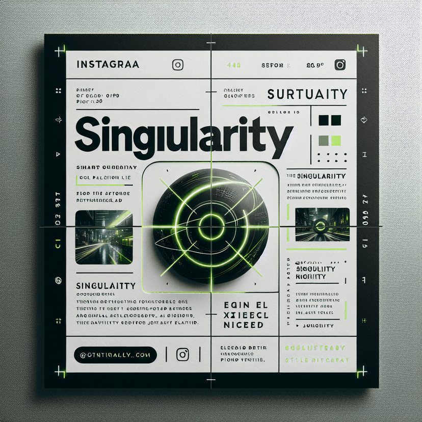 singularity at [object Object] event poster