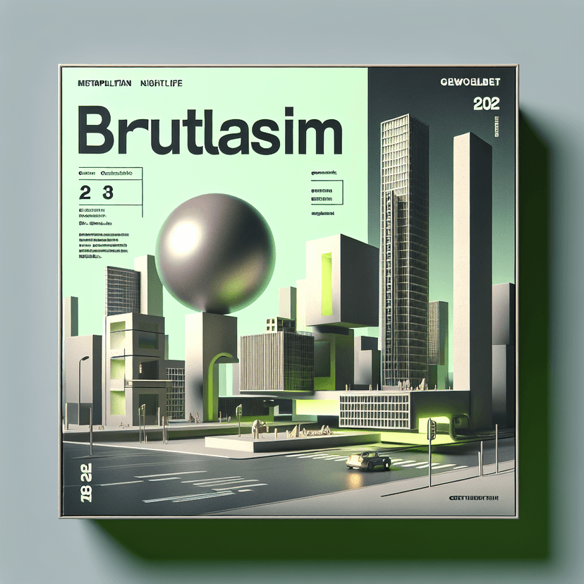 Brutalism at [object Object] event poster