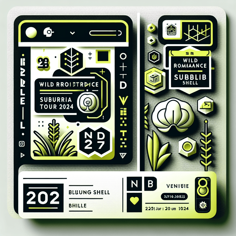 WILD ROMANCE “Suburban Tour 2024" at [object Object] event poster