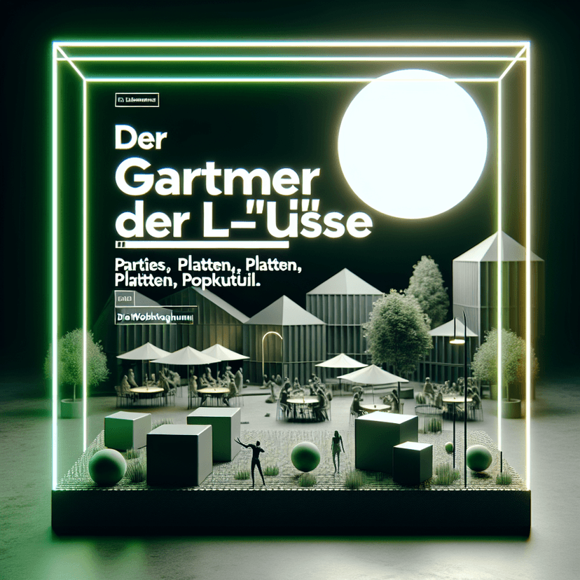 Der Gärtner der Lüste „liest auf“: Parties, Platten, Popkultur. at [object Object] event poster