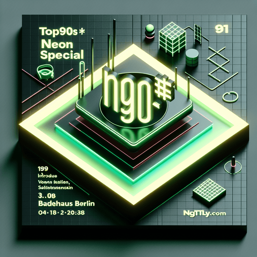 TOP90s* Neon Special * at [object Object] event poster