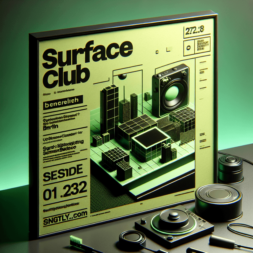 SURFACE CLUB at [object Object] event poster