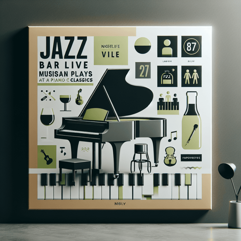 Jazz Bar Live: Vladimir Burkhardt plays Piano Classics at [object Object] event poster