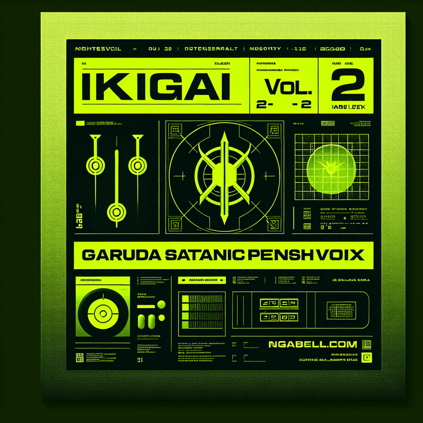 Ikigai Vol.2 - GARUDA, SATANIC PUNISH, DIABLEVOIX at [object Object] event poster