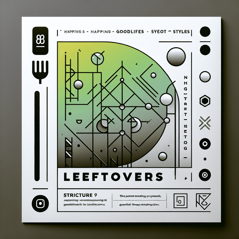 Leftovers at [object Object] event poster