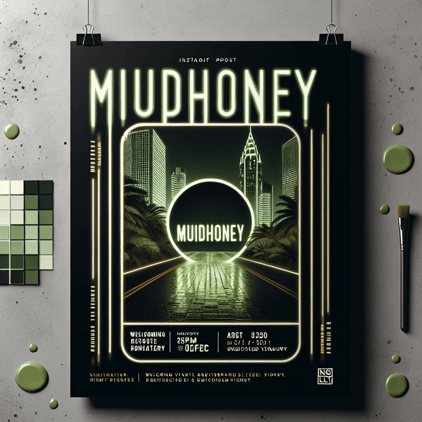 Mudhoney at [object Object] event poster