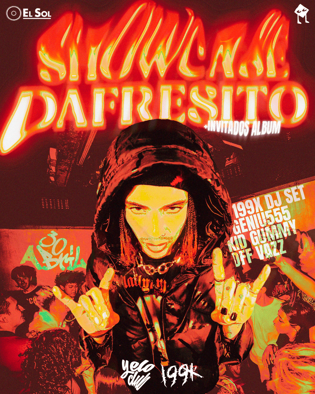 Kumbia Psicodélika at El Sol event poster