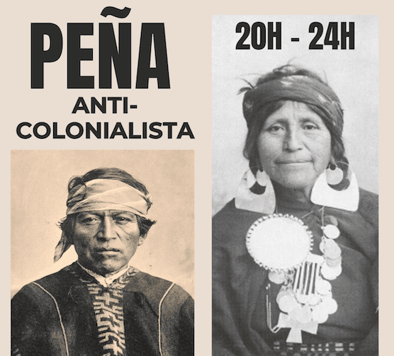 PEÑA ANTI-COLONIALISTA (rock, punk, pop 80's, tropical sounds) at Alimentation Générale (ALG) event poster